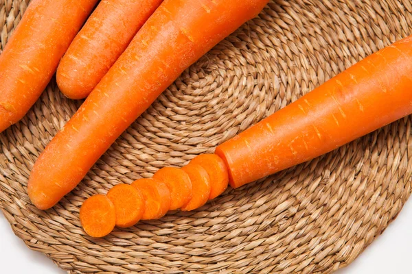 Carrots cut into chunks