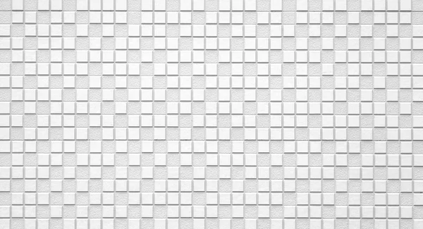 White concrete tile wall