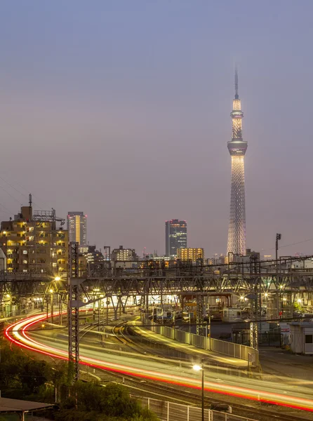 Television broadcasting tower