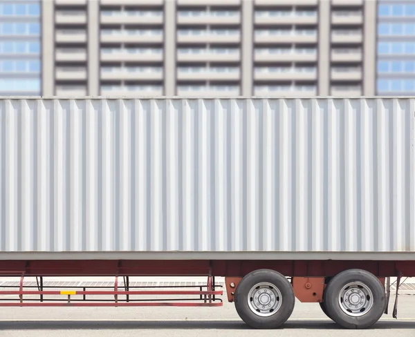Container shipping truck