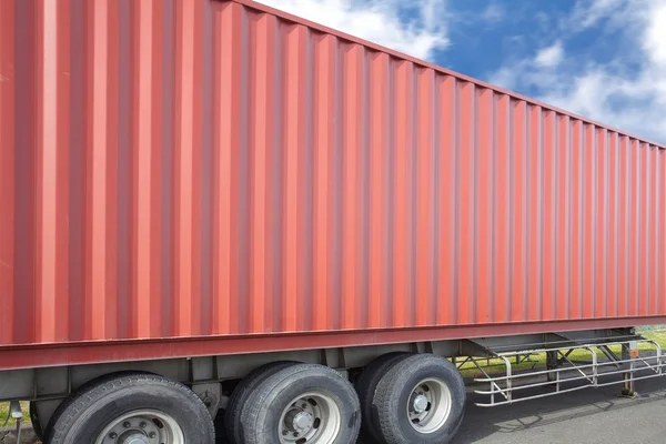 Container cargo truck