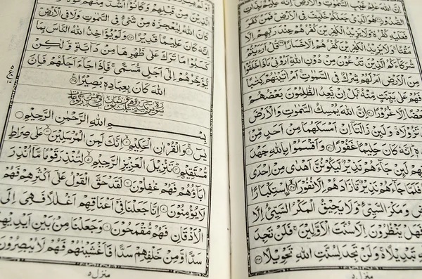 Open pages of Quran