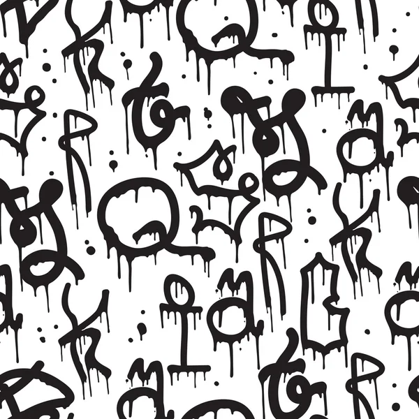 Graffiti background seamless pattern