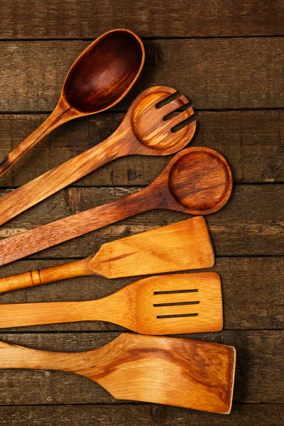 Wooden kitchen utensils