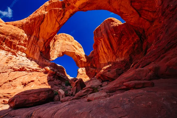 Double Arch in Arches National Park, Utah, USA