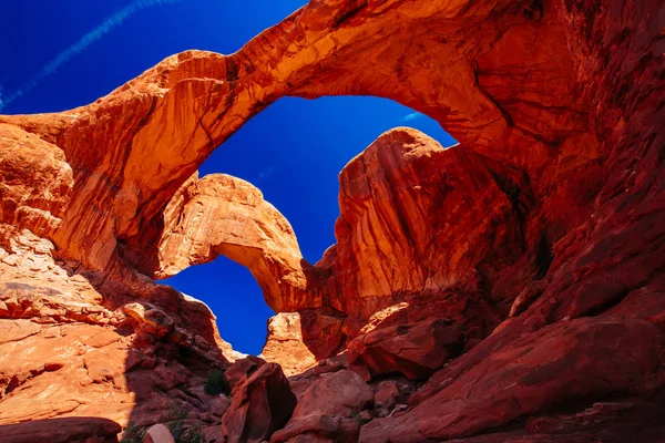 Double Arch in Arches National Park, Utah, USA