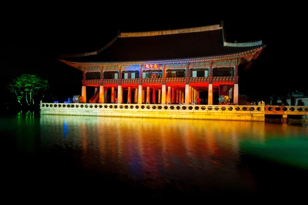 Gyeonghoeru Royal Banquet Hall at night - Gyeongbokgung palace,