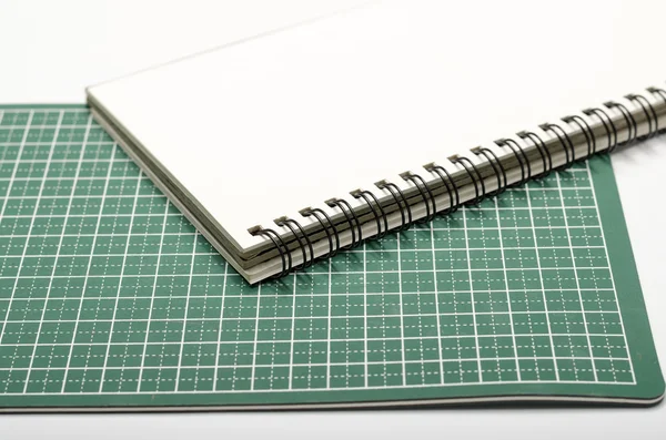 Notebook and cutting mat