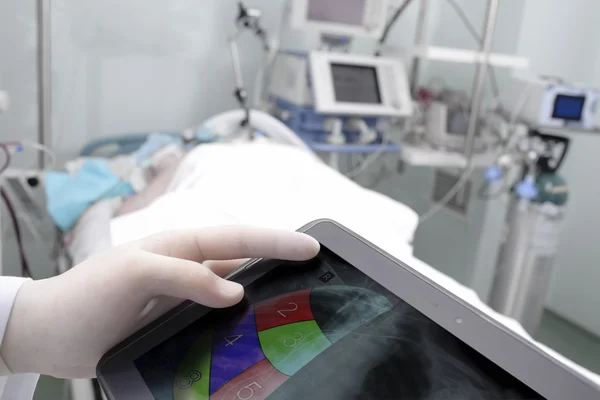 Contemporary diagnostic equipment in the hospital