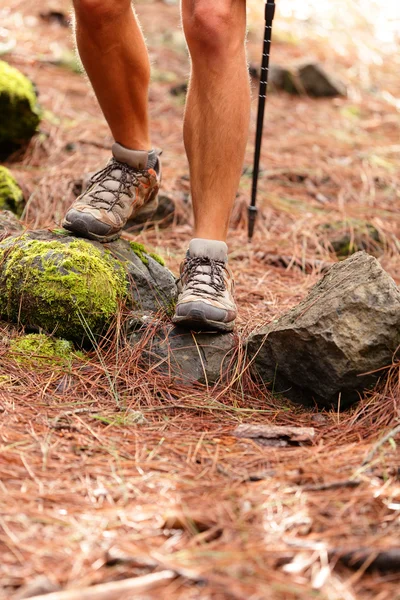 Male hiking shoes and boots