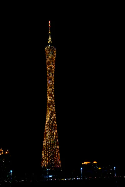 Night scene of Guangzhou TV Tower