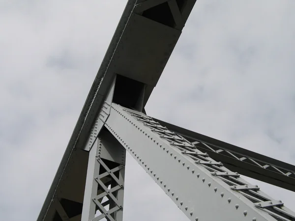 Steel Beams of an Overhead Structure