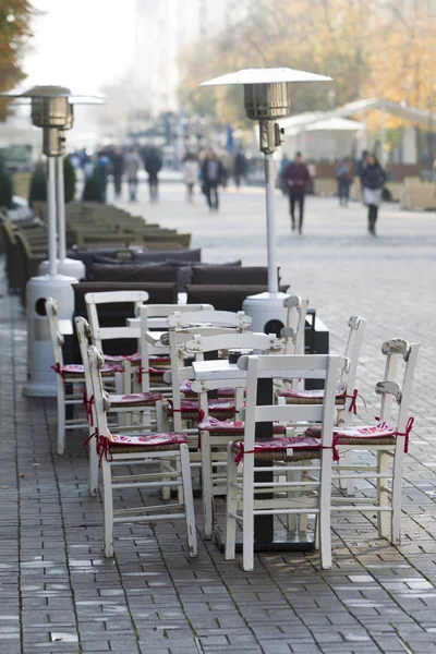 Sofia Bulgaria Street Cafe