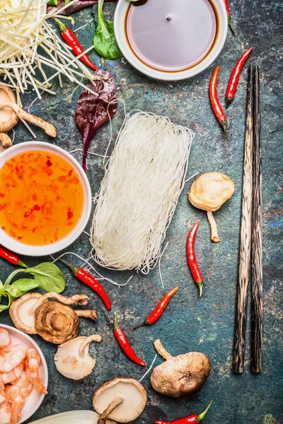 Ingredients for asian cooking