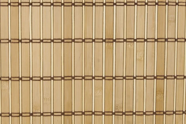 Bamboo mat as background. Detailed front view of the structure of a bamboo mat, abstract texture background composition.