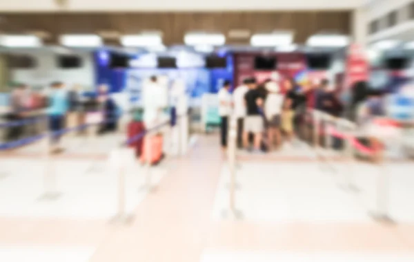 Blurred crowd of passenger at the air port