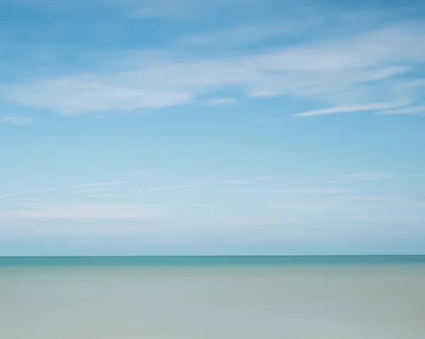 Blue sea and sky landscape