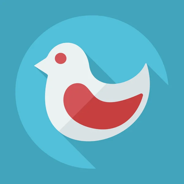 Flat icon: bird