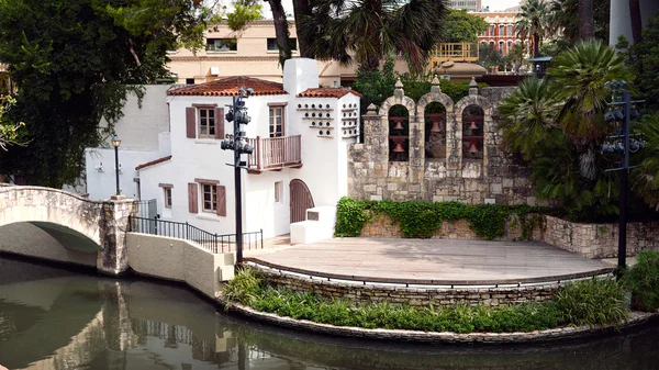 SAN ANTONIO, TEXAS - SEPTEMBER 19: River Walk in San Antonio, Texas USA September 19, 2013