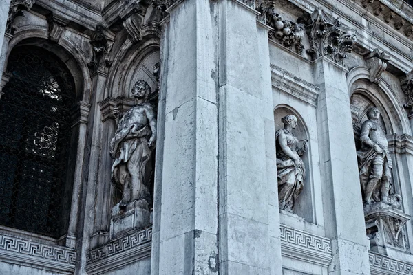 Santa Maria della Salute Church, Venice, Italy. Close-up image