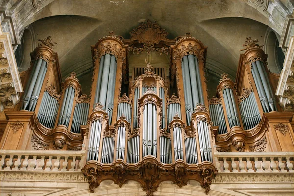 Pipe organ in the cathedral of Nancy