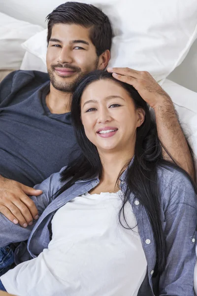 Asian Chinese Man Woman Couple