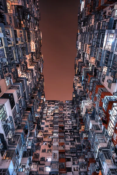 Hong Kong building facade