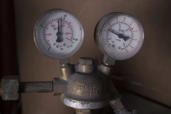 Two Gauges or manometers