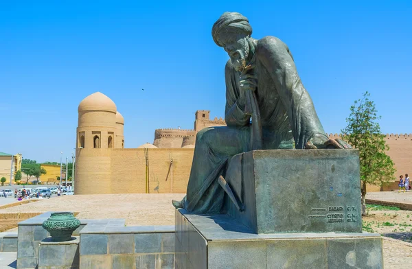 The monument in Khiva