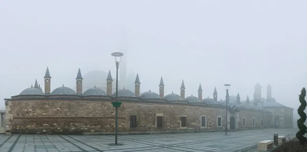 Mevlana Museum in mist