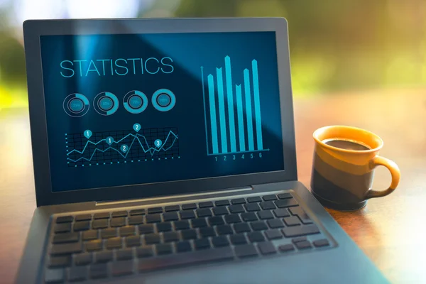 Business statistics concept