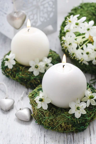 Fresh spring decorations for the First Communion,