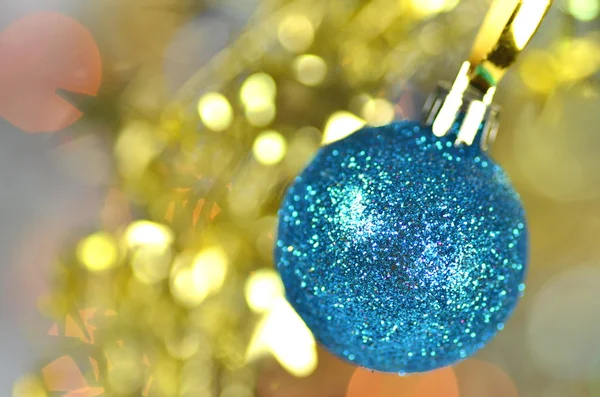 Carnival decoration, colored balls on bokeh background