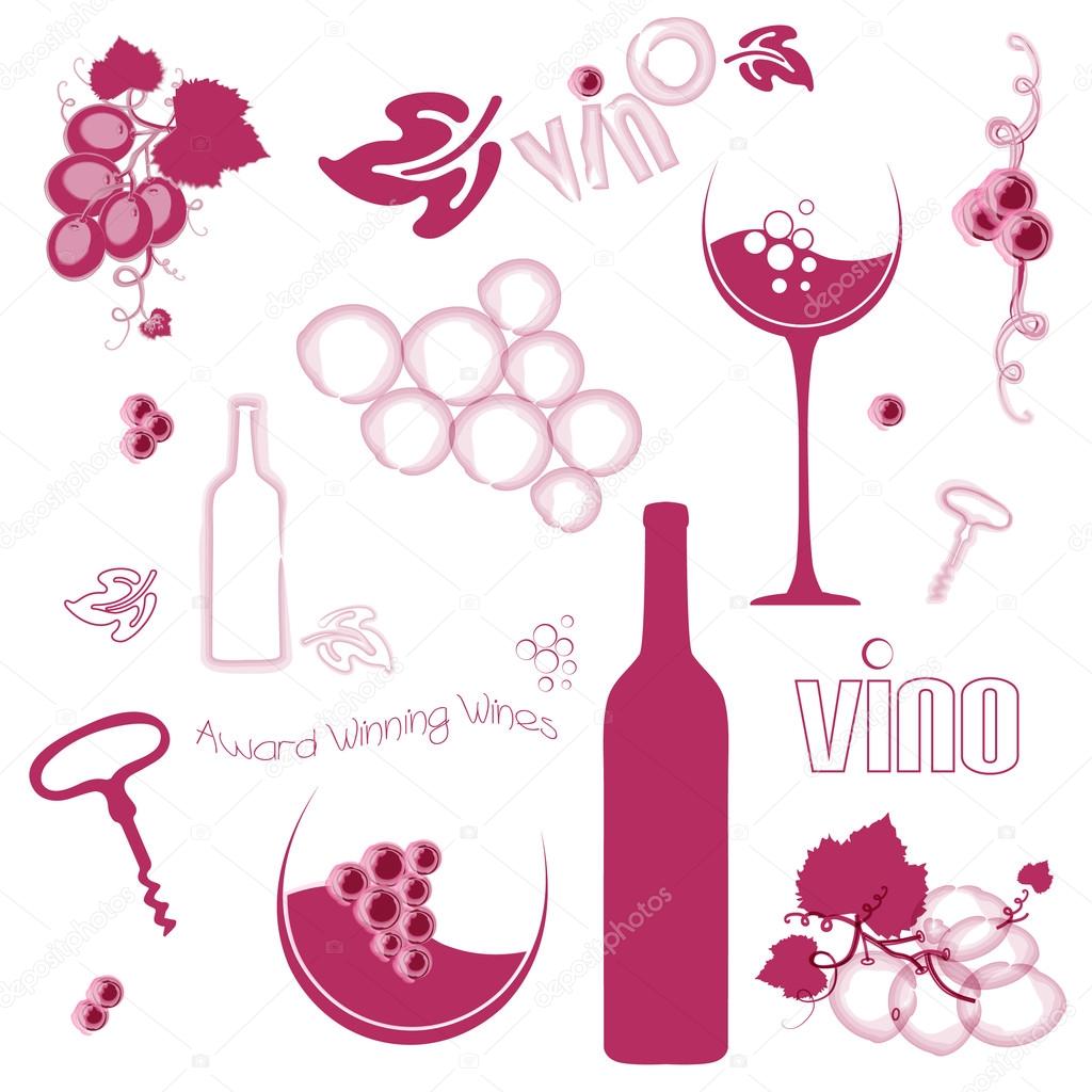 Vector Wine Background Vector Wine Background