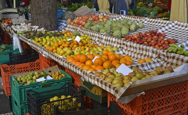 Indoor market in Funchal, Madeira, Portugal