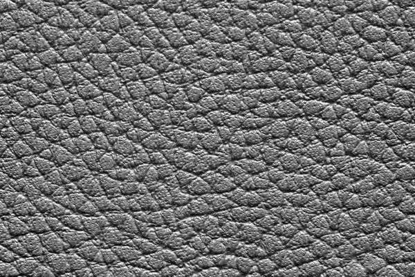 Texture friable leather of black color