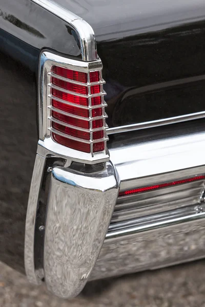 Rear detail of US vintage car