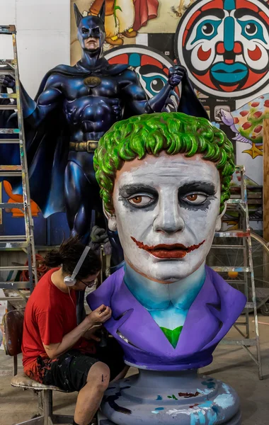 New Orleans Mardi Gras World Workshop - The Joker