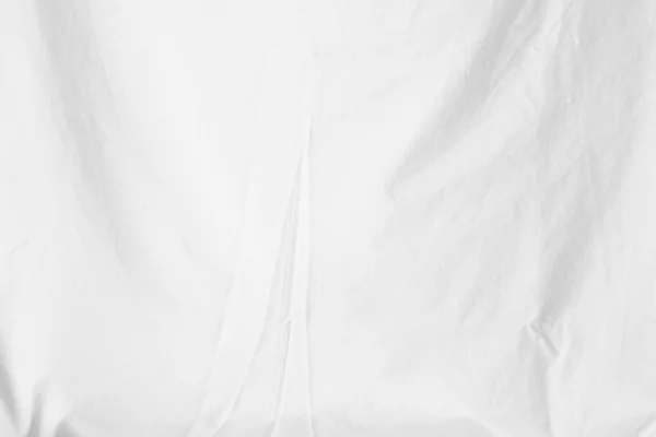 Wrinkled white cloth background