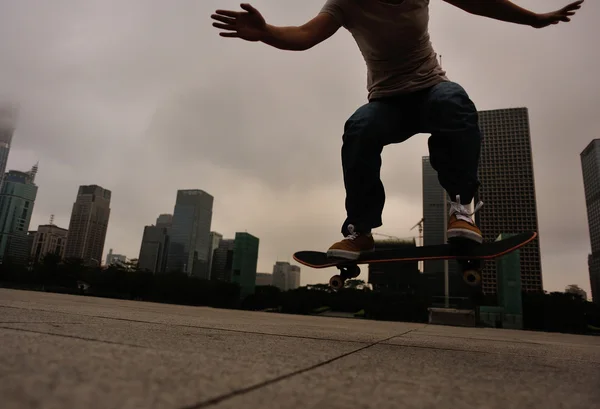 Skateboarder skateboarding outdoor