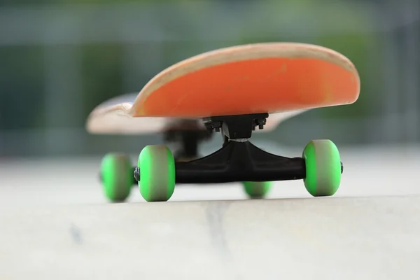 One skateboard at park