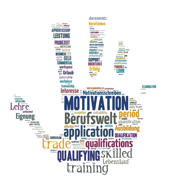 Solated Word Cloud - Application and professional life