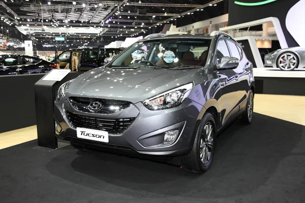 BANGKOK - November 28: Hyundai Tucson car on display at The Moto