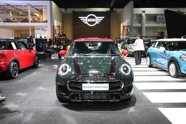 BANGKOK - December 1:Mini John Cooper Works  car on display at T