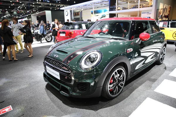 BANGKOK - December 1:Mini John Cooper Works  car on display at T