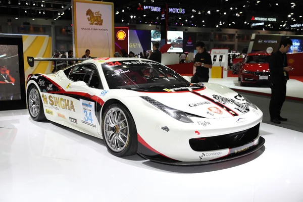 BANGKOK - December 11: Ferrari 458 car on display at The Motor E