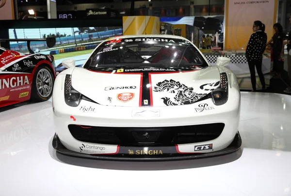 BANGKOK - December 11: Ferrari 458 car on display at The Motor E