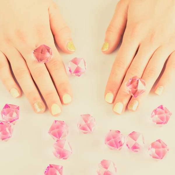 Beautiful womans nails