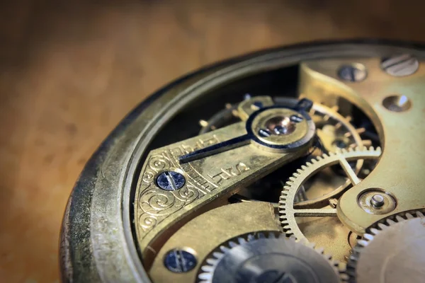 Pocket watch inside close