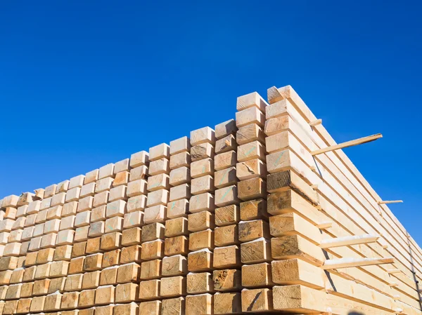 Wood material construction market
